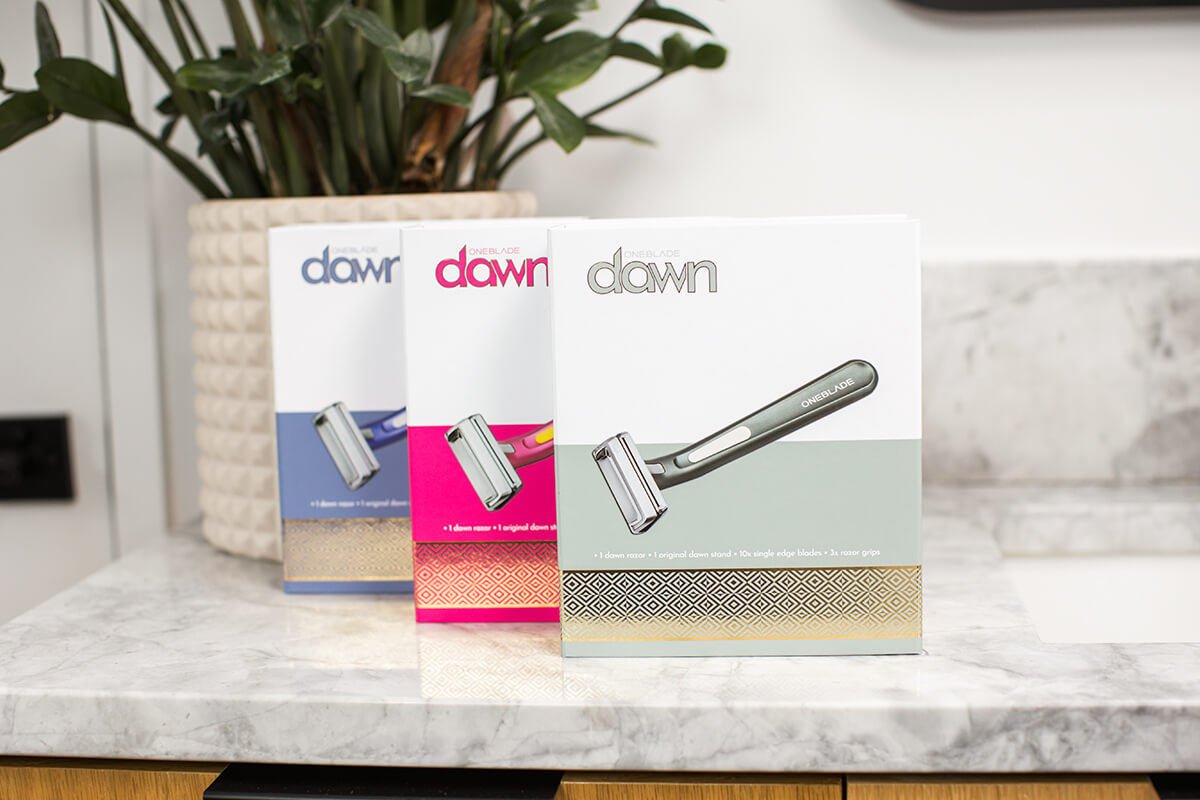 Dawn Women's Safety Razor packaging