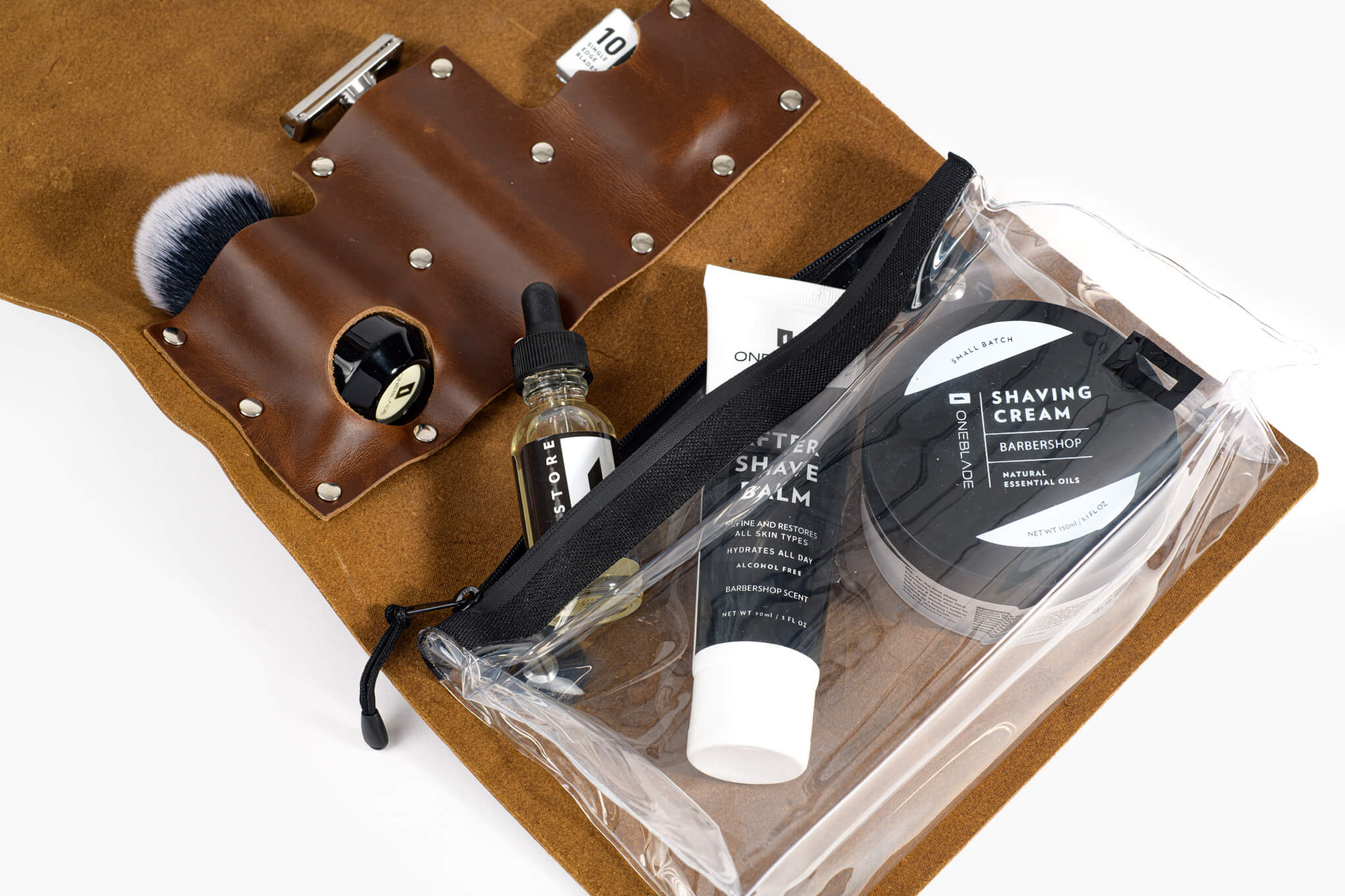 The Ultimate All-in-One Travel Grooming Kit + Toiletry Bag